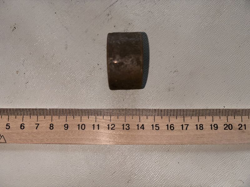 Втулка медная 35.5х31.5х20 мм (без отверстий). СССР. 2836975514 фото